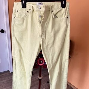 Yellow jeans. Size 32